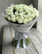 Букет 35 Белых роз в Винсадах