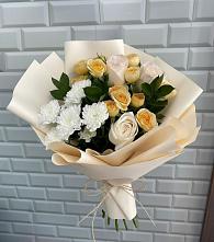 Букет цветов из:  Розы и Хризантемы в Винсадах