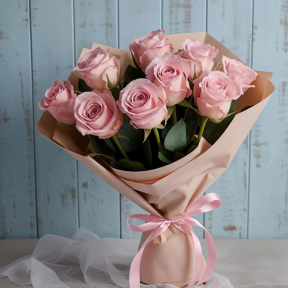 Букет цветов из: Розы в Винсадах