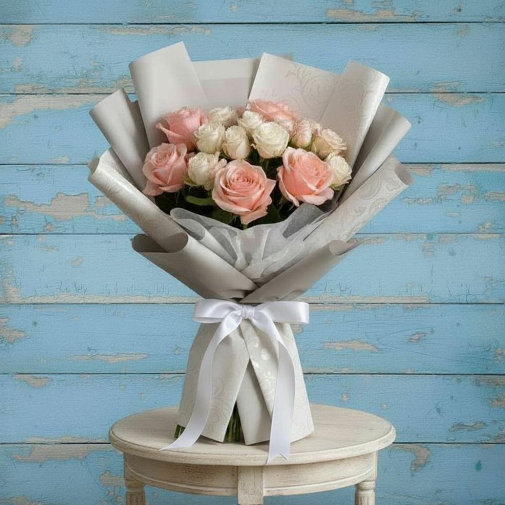 Букет цветов из: Розы в Винсадах