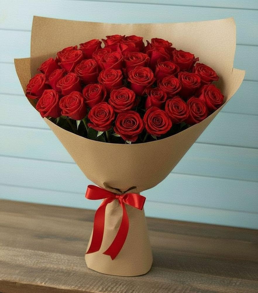 Букет Красные розы Милано в Винсадах