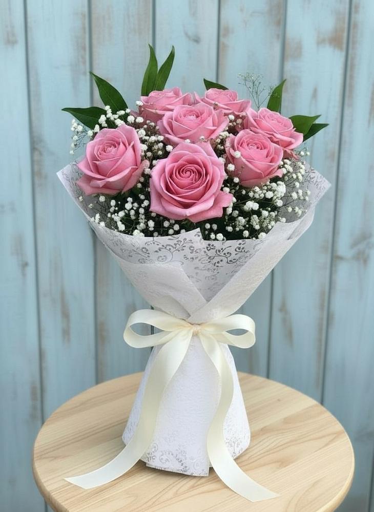 Букет цветов из: Розы в Винсадах