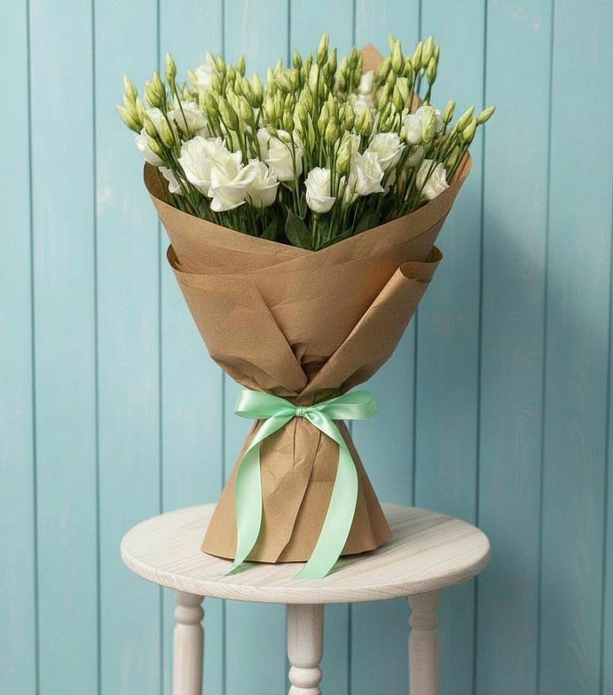 Букет цветов из: Лизиантусы в Винсадах