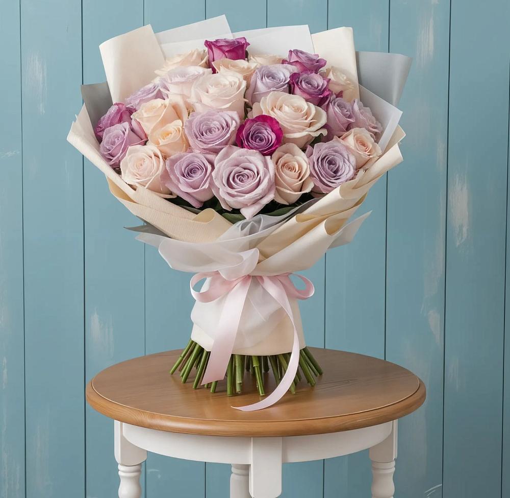 Букет цветов из: Розы в Винсадах