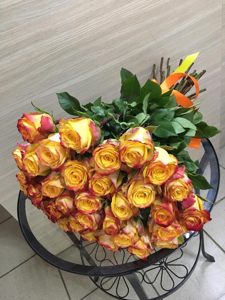 Букет Желтые розы в Винсадах