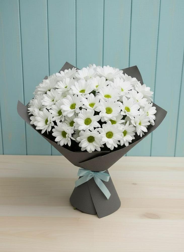 Букет цветов из: Хризантемы в Винсадах