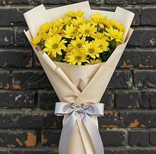 Букет цветов из:  Хризантемы в Винсадах
