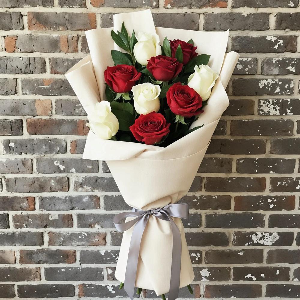 Букет цветов из: Розы в Винсадах