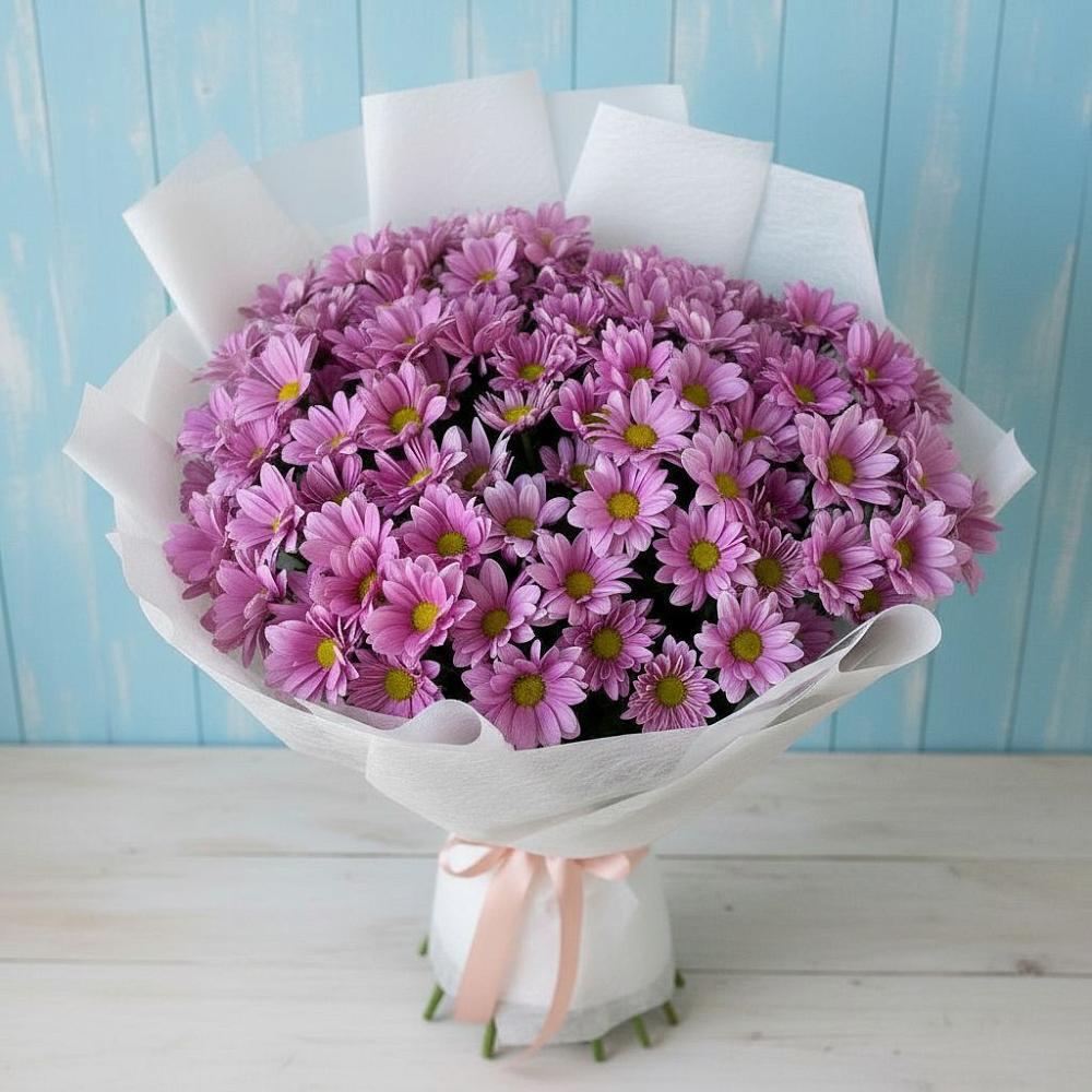 Букет цветов из: Хризантемы в Винсадах