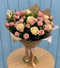 Букет цветов из:  Розы в Винсадах