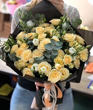 Букет цветов из:  Розы и Лизиантусы #REPLACE_PRED# Винсадах