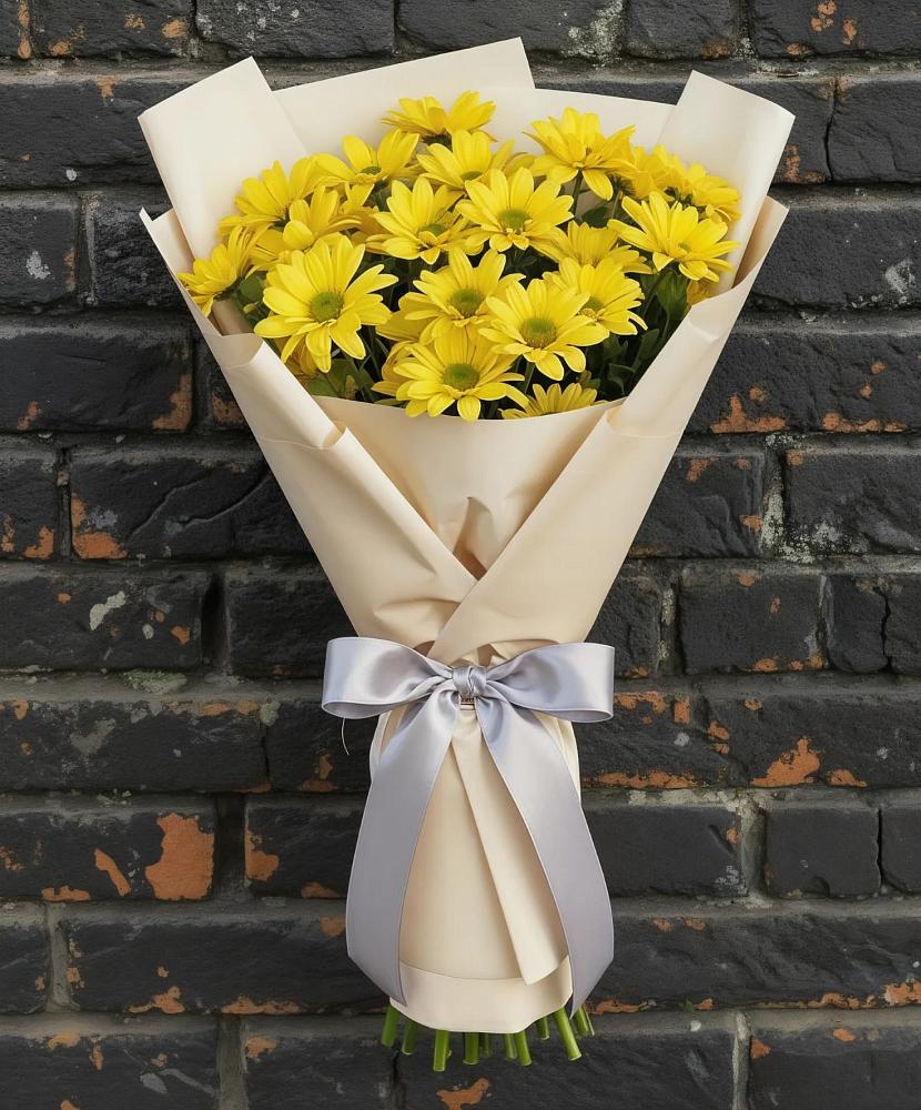 Букет цветов из: Хризантемы в Винсадах