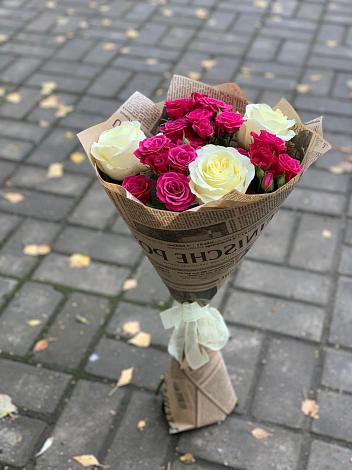 Букет цветов из: Розы в Винсадах