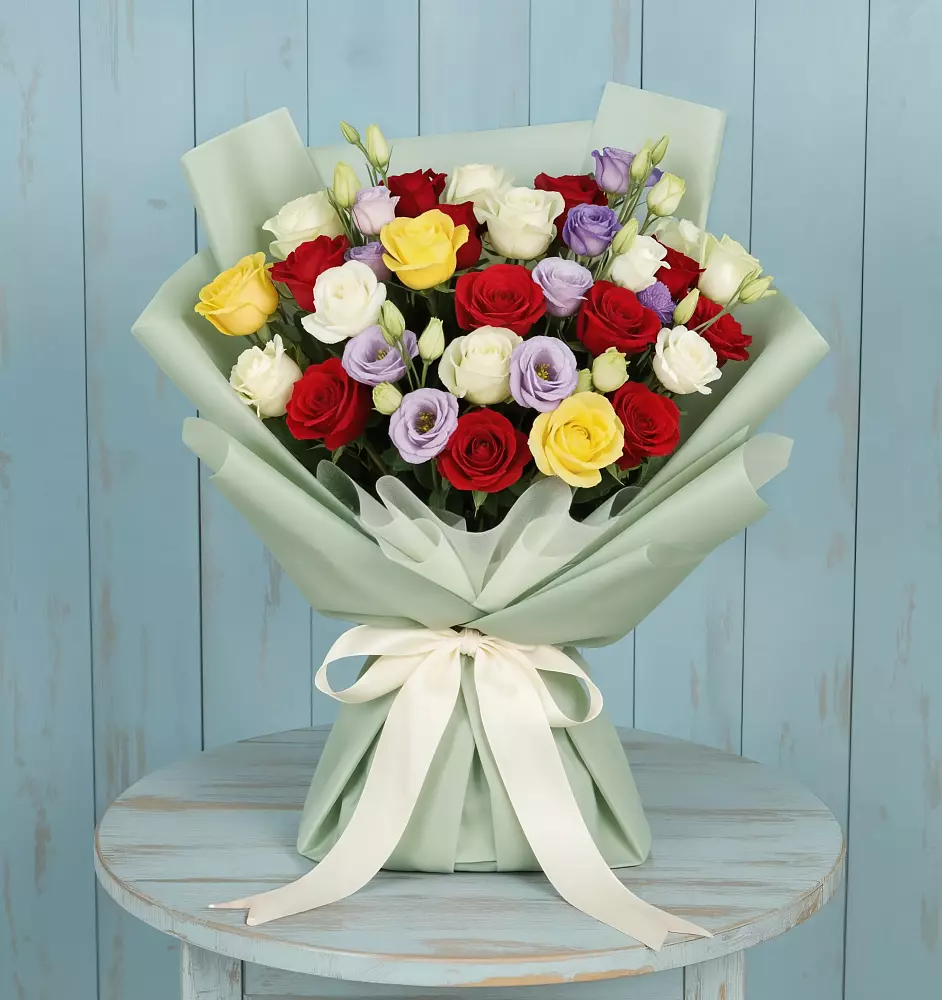 Букет цветов из: Розы в Винсадах