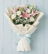 Букет цветов из:  Лилии в Винсадах