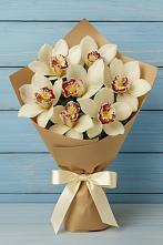 Букет цветов из:  Орхидеи и Розы в Винсадах