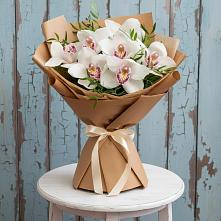 Букет цветов из:  Орхидеи и Розы #REPLACE_PRED# Винсадах